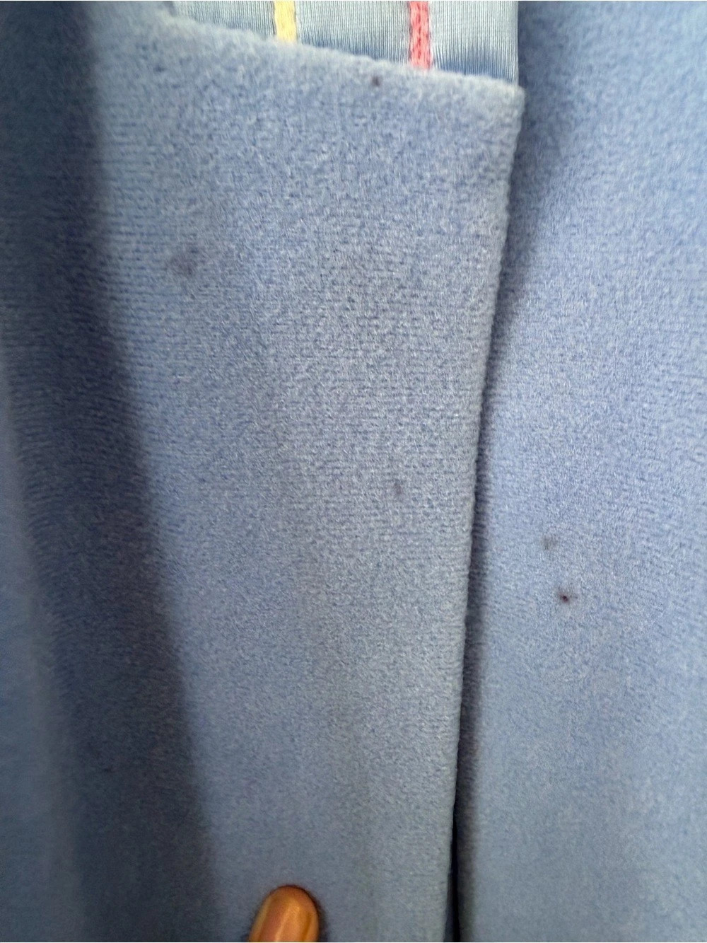 VINTAGE Vanity Fair Blue Robe - Picture 7 of 7